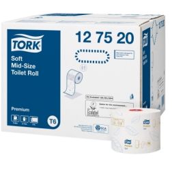 Tork Soft Mid-size Toalettpapper (127520), 27 ruller