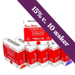 Swann Morton Sterila Skalpellblad - Välj variant - 15% rabatt ved 10 æsker