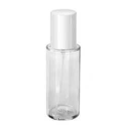 Glasflaska m/pump, 100 ml.