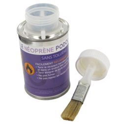 Kontaktlim m/pensel i lock, 250 ml.