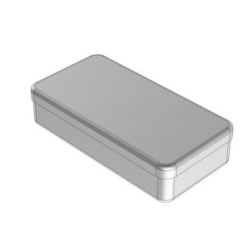 Aluminiumaskar i storlek 18x9x3