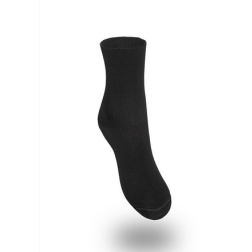 Medisox Comfort Stöd/Flygstrumpa, Svart Ankel, Välj Storlek