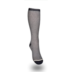 Medisox Trend Jeans Stödstrumpa/Flygstrumpa (Svart/Vit)