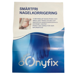 Onyfix Poster - Smärtfri nagelkorrigering A1