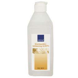ABENA klorhexidin, 600 ml, 0,05%, flaska med klicklock