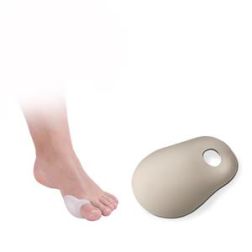 Halluxvalgus skydd. gel, tunn, o/s