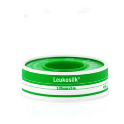 Leukosilk, bredd 1,25 cm / 2,5 cm