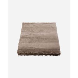 POINTVARE: Plaid Quilt Ruffle Lysebrun, begrænset antal (Husk at vælge, om du vil betale med POINT eller DKK)