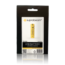 Batteri för Pannlampa M6r, M6XR och hopfällbar arbetslampa, uppladdningsbar