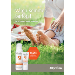 Allpresan® Poster, Våren kommer barfota, A4