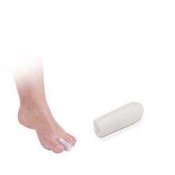 Tåhatt ren gel (5055, 5056, 5057), 4 stk