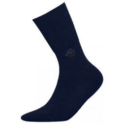 DeoMed Bamboo ankelstrumpa, Navy - NB. är packade i par