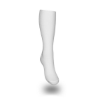 Medisox Comfort Stöd/Flygstrumpa, Vit Extra Vidd, Välj Storlek